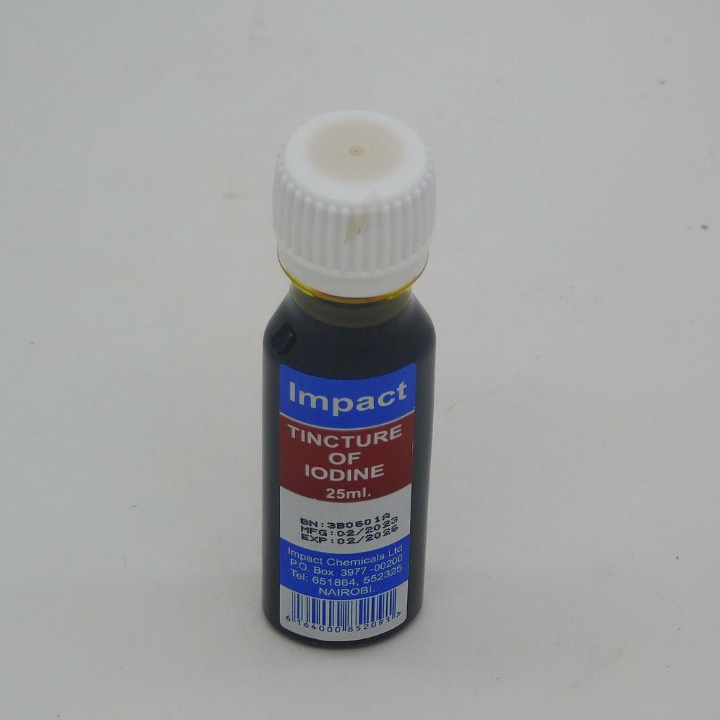 Tincture of Iodine 25ml (Impact)