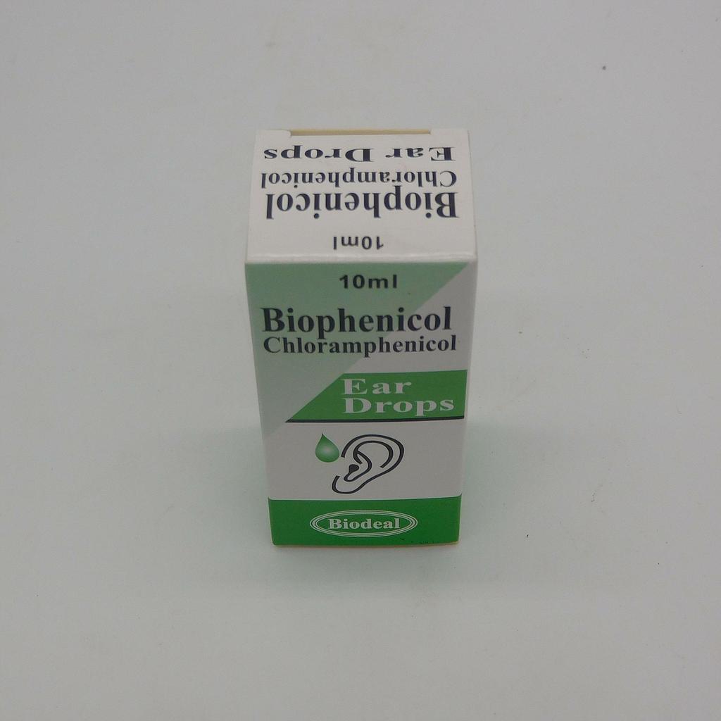 Chloramphenicol Ear Drops 10ml (Biophenical)