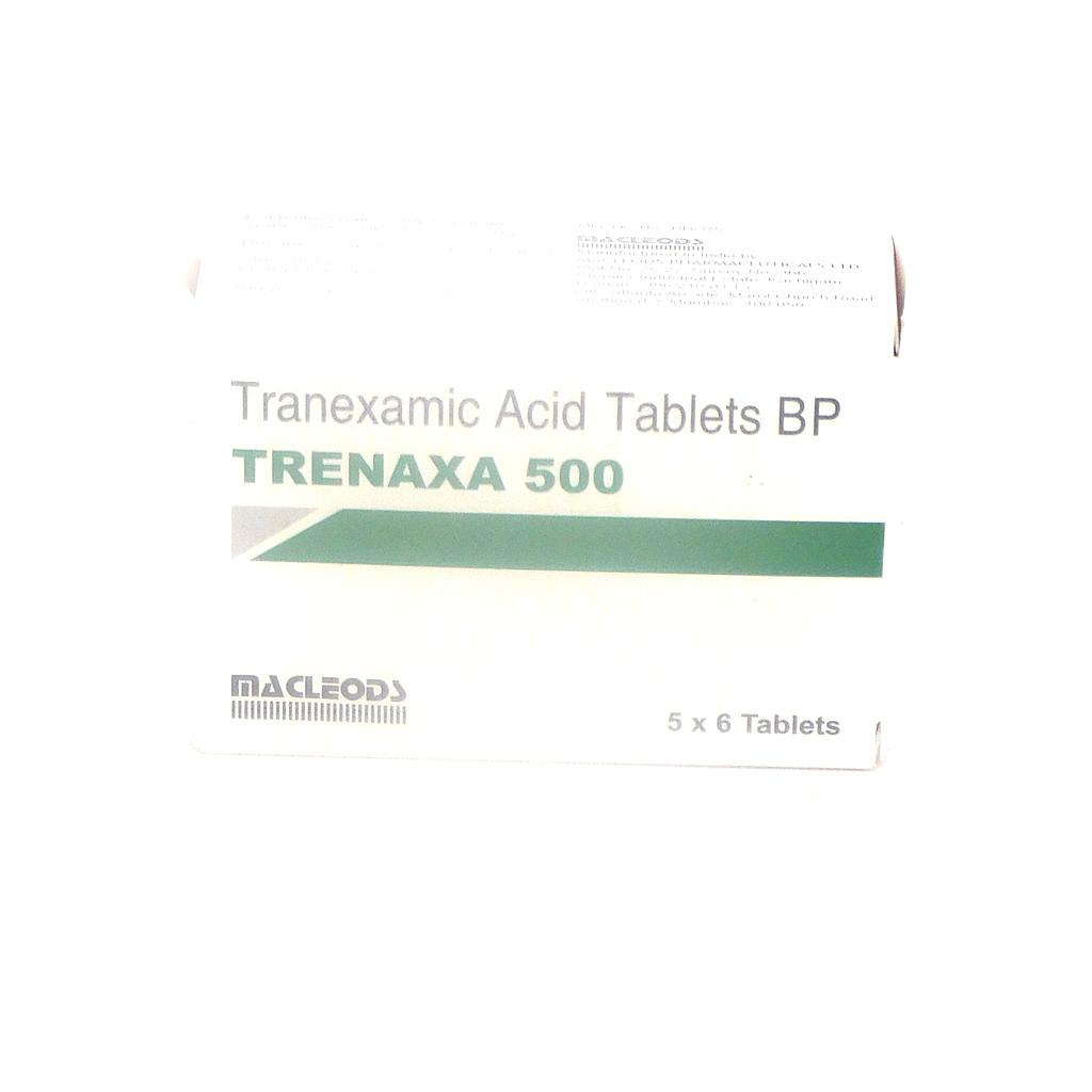 Tranexamic Acid 500mg Tablets (Trenaxa)