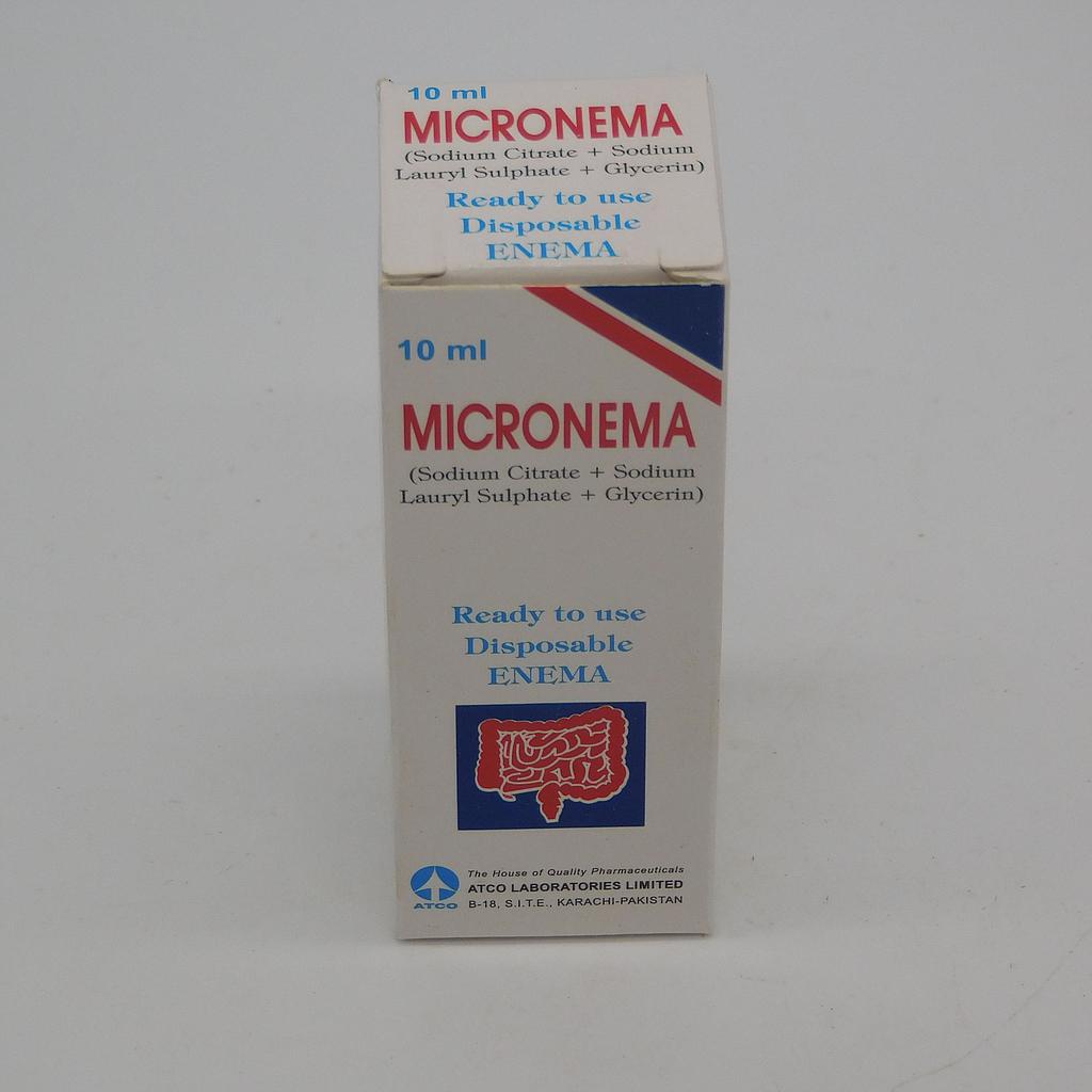 Sodium Citrate/Sodium Lauryl/Glycerine 10ml (Micro Enema)