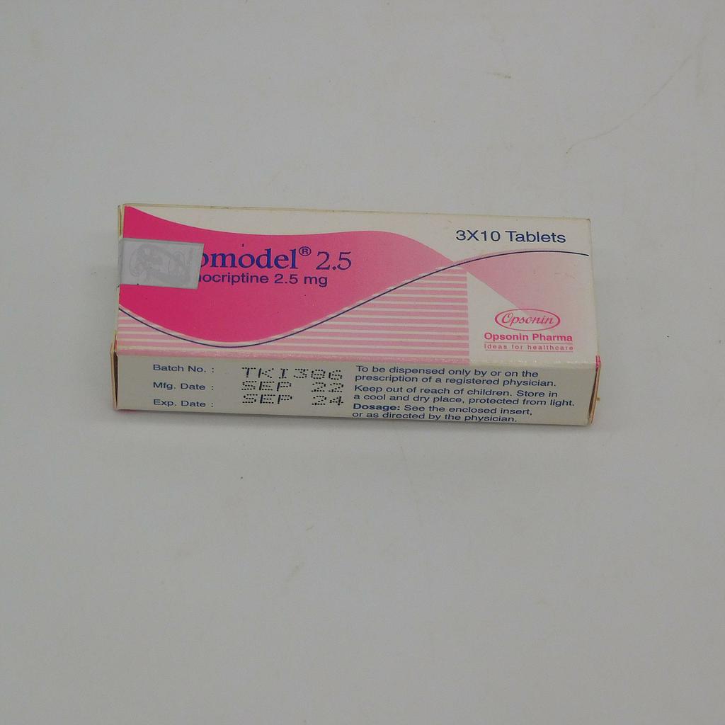 Bromocriptine 2.5mg Tablets (Bromodel)