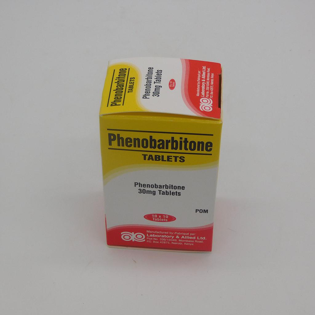 Phenobarbital 30mg Tablets Blister (Phenobarbitone)