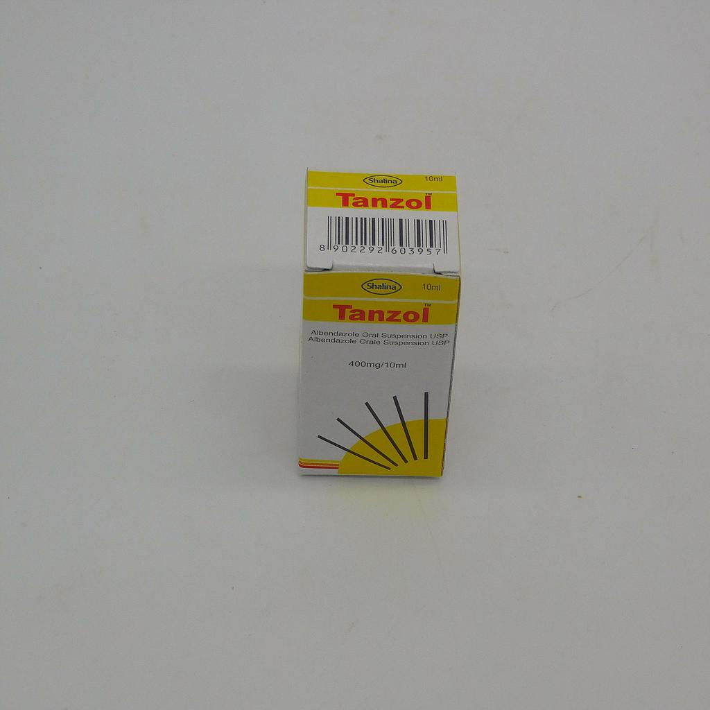 Albendazole Suspension 400mg/10ml (Tanzol)