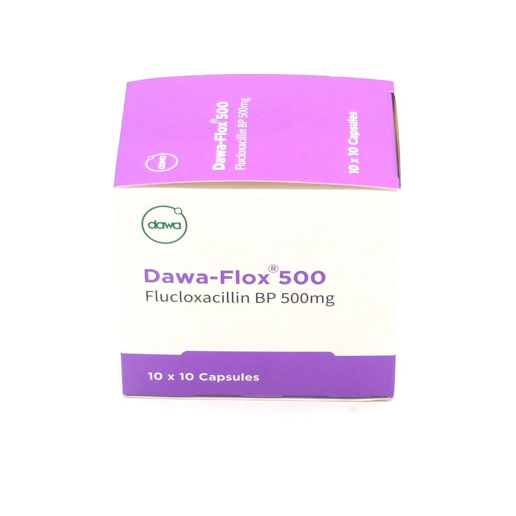 Flucloxacillin 500mg Capsules (Dawa-Flox)