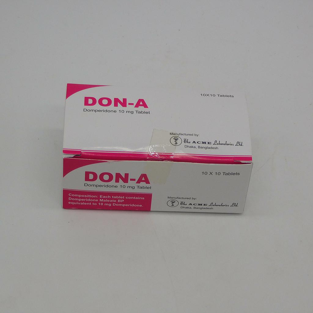 Domperidone 10mg Tablets (Don-A)