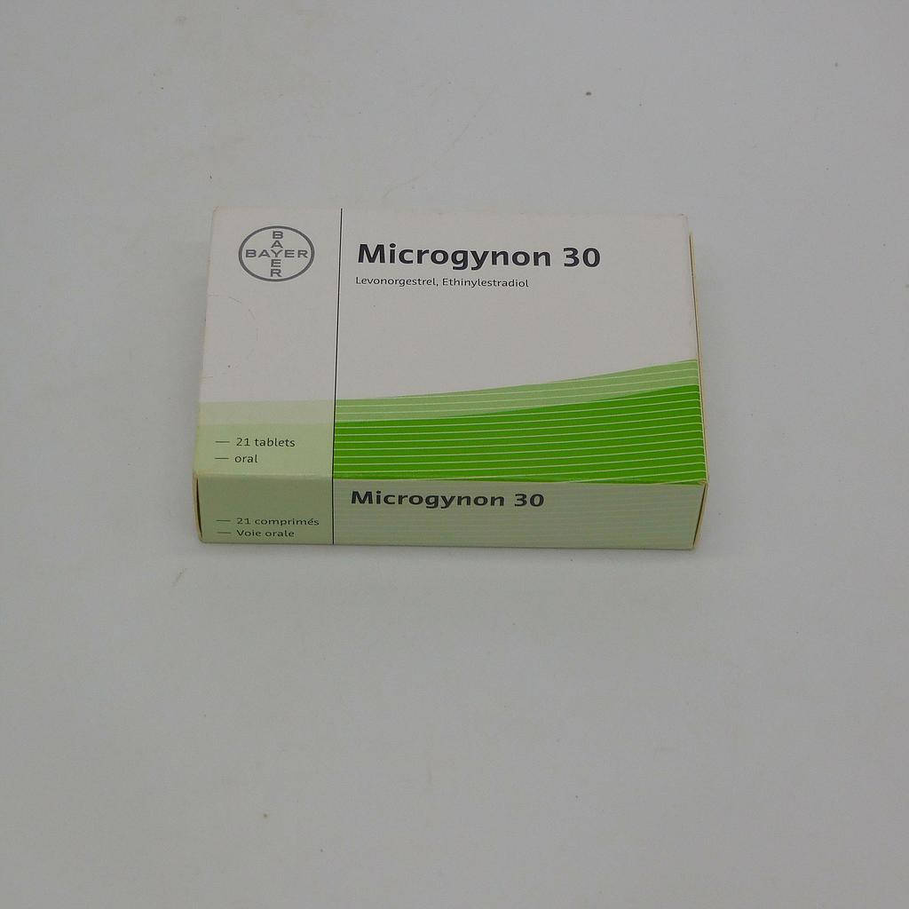 Levonorgestrel/Ethinylestradiol 0.15mg/0.03mg Tablets (Microgynon 30)