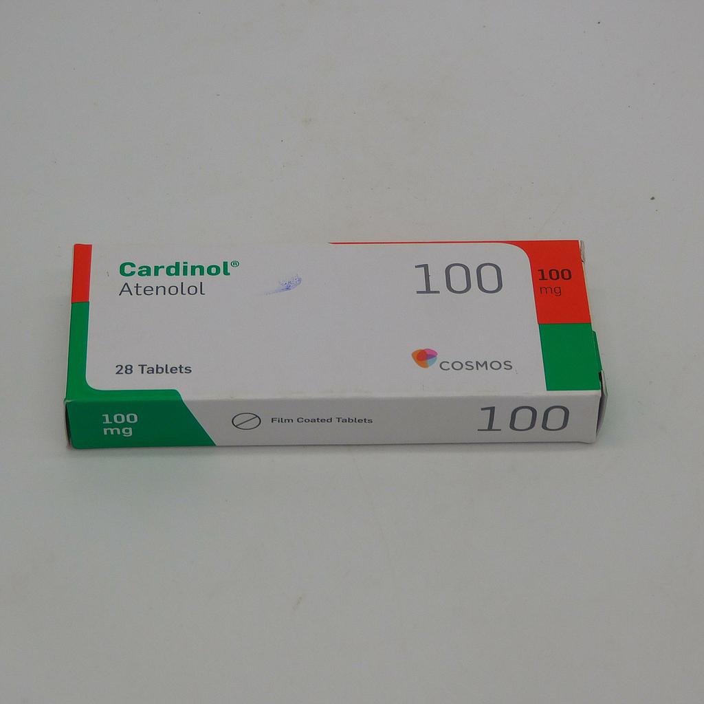 Atenolol 100mg Tablets (Cardinol)