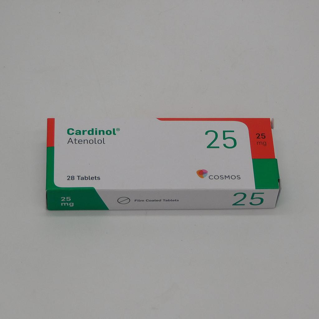 Atenolol 25mg Tablets (Cardinol)