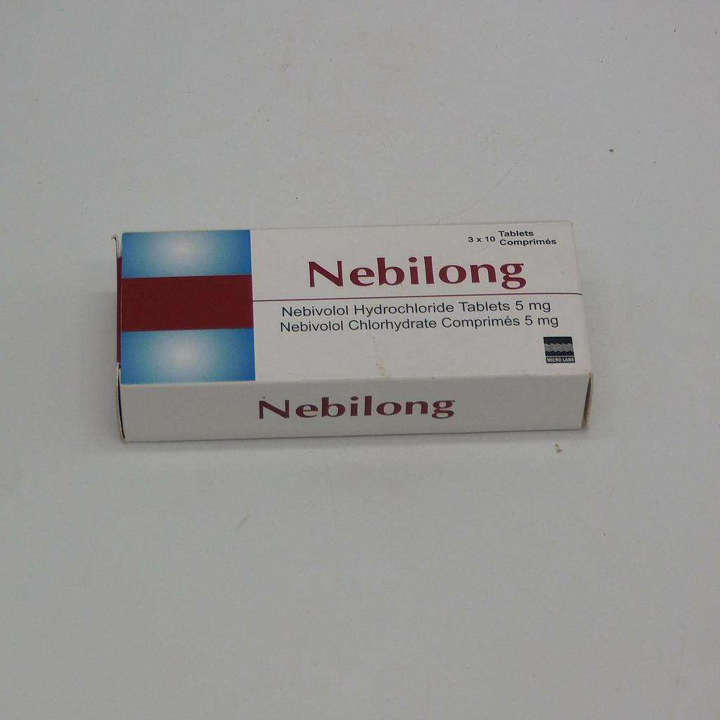 Nebivolol Hydrochloride 5mg Tablets (Nebilong)
