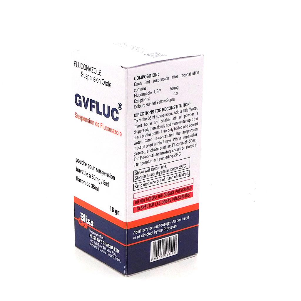 Fluconazole Oral Suspension 35ml (GVFLUC)
