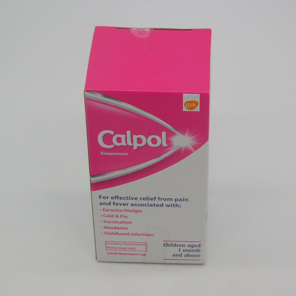 Paracetamol 120mg/5ml Suspension 60ml (Calpol)