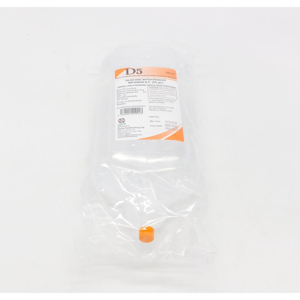 Dextrose 5% 500ml (apdl)
