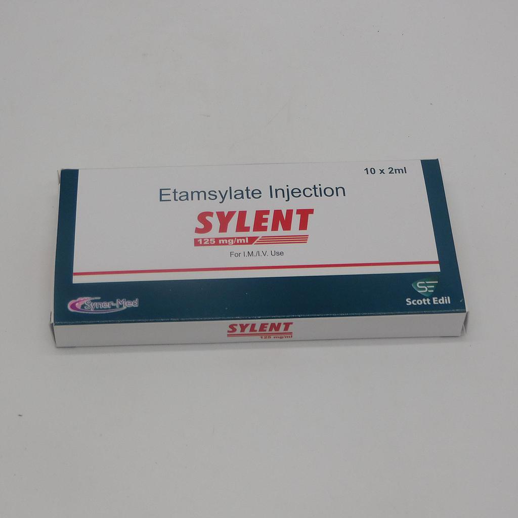 Etamsylate 125mg/ml Injection Ampoule (Sylent)