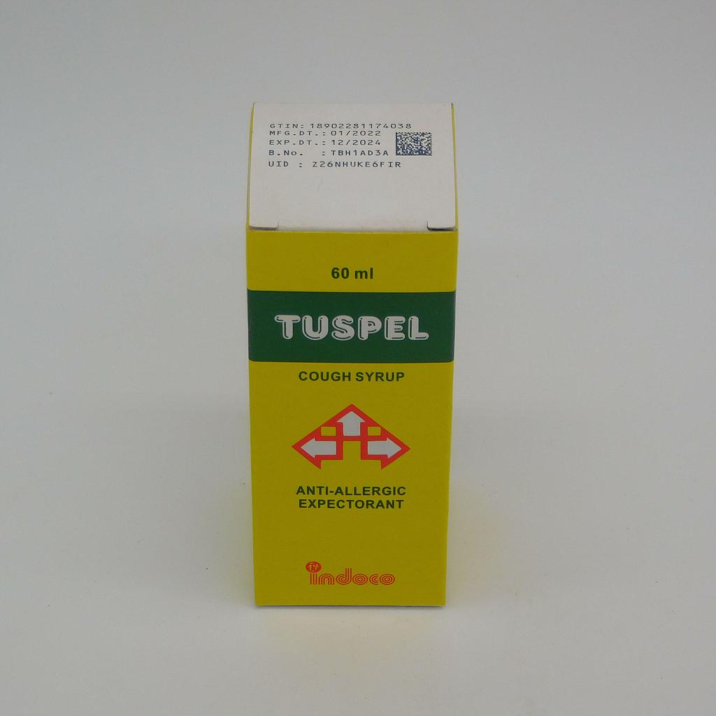 Cough Syrup 60ml (Tuspel)