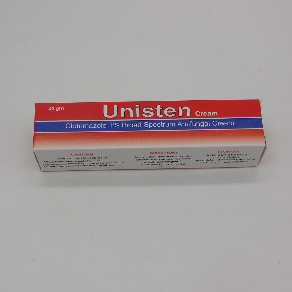 Clotrimazole Cream 20g (Unisten)