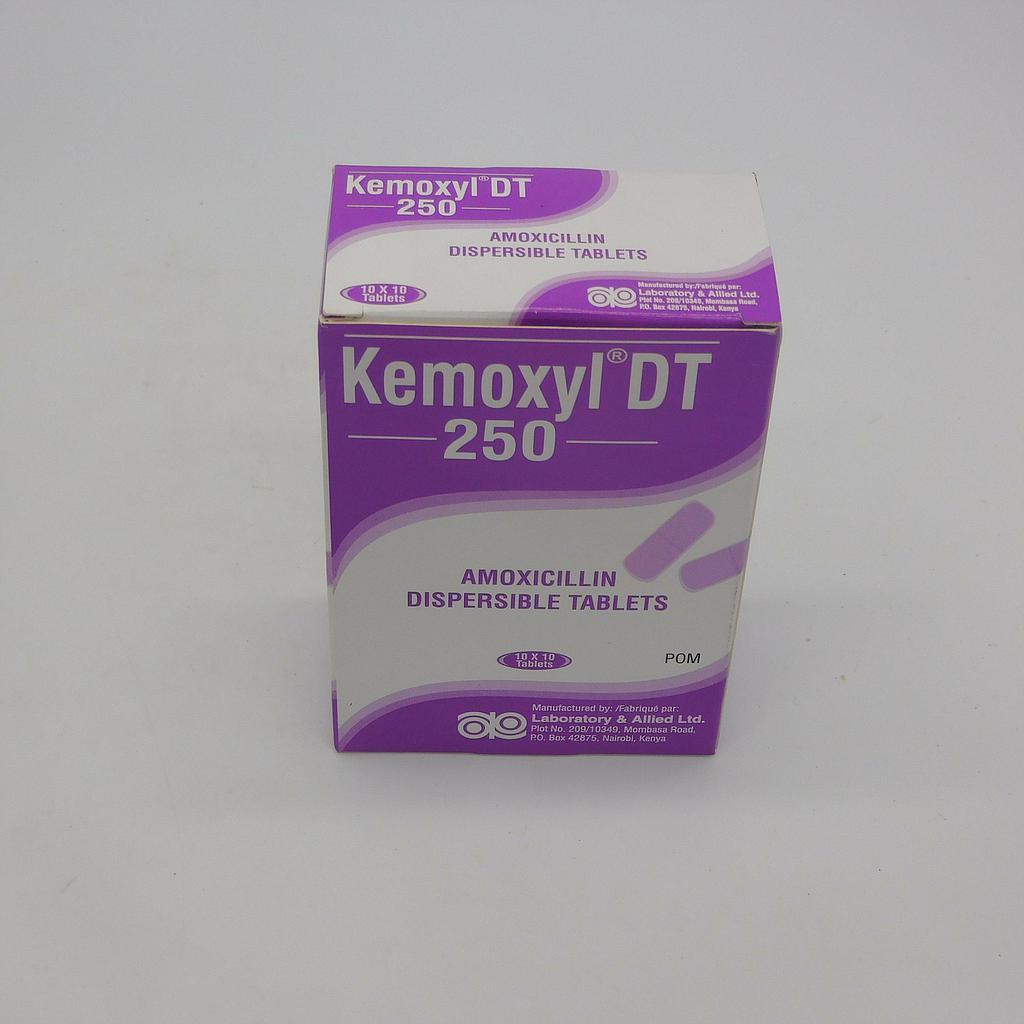 Amoxicillin 250mg Tablets Dispersible (Kemoxyl DT)