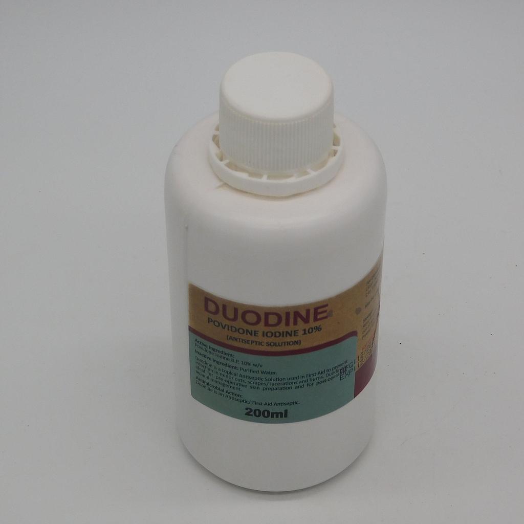 Povidone Iodine 200ml (Duodine)