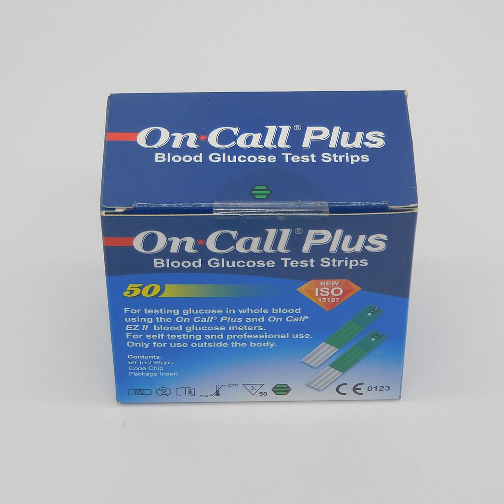 Blood Glucose Test Strips (On Call Plus)