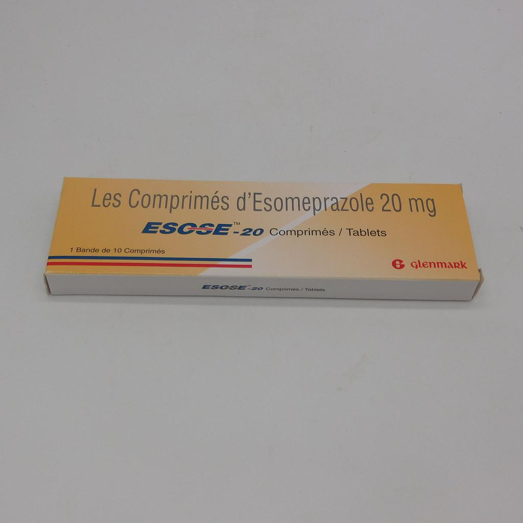 Esomeprazole 20mg Tablets (Esose)