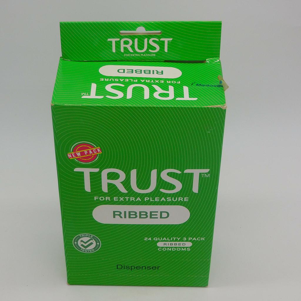 Ribbed Condoms (Trust)