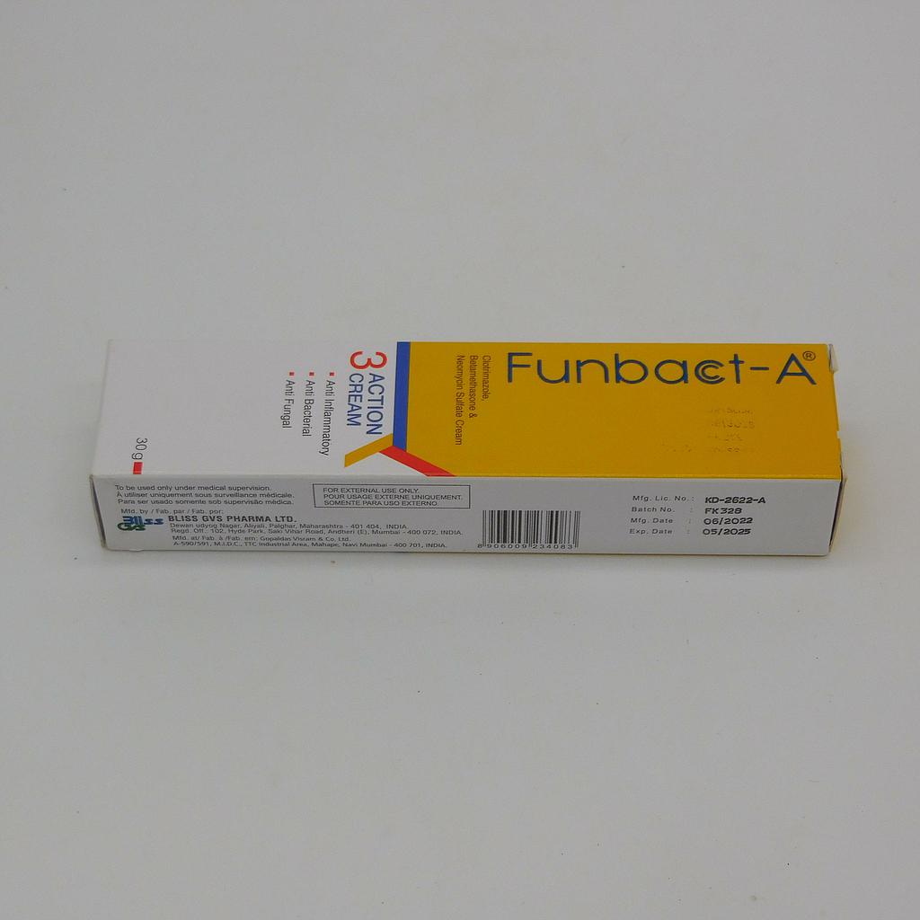 Funbact A Cream 30g (Bliss GVS pharma)