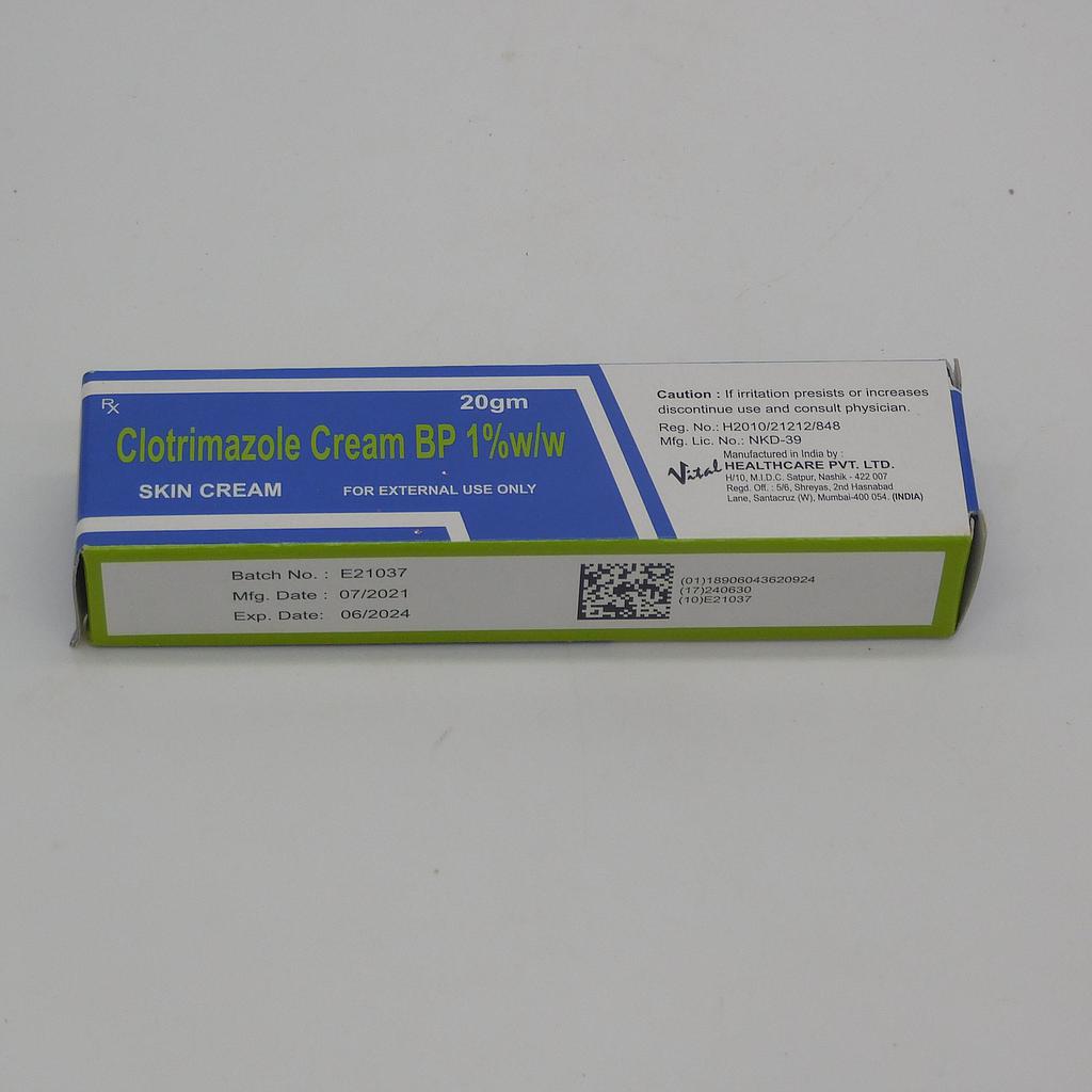 Clotrimazole Cream 20g (FUNGIVITA-C)