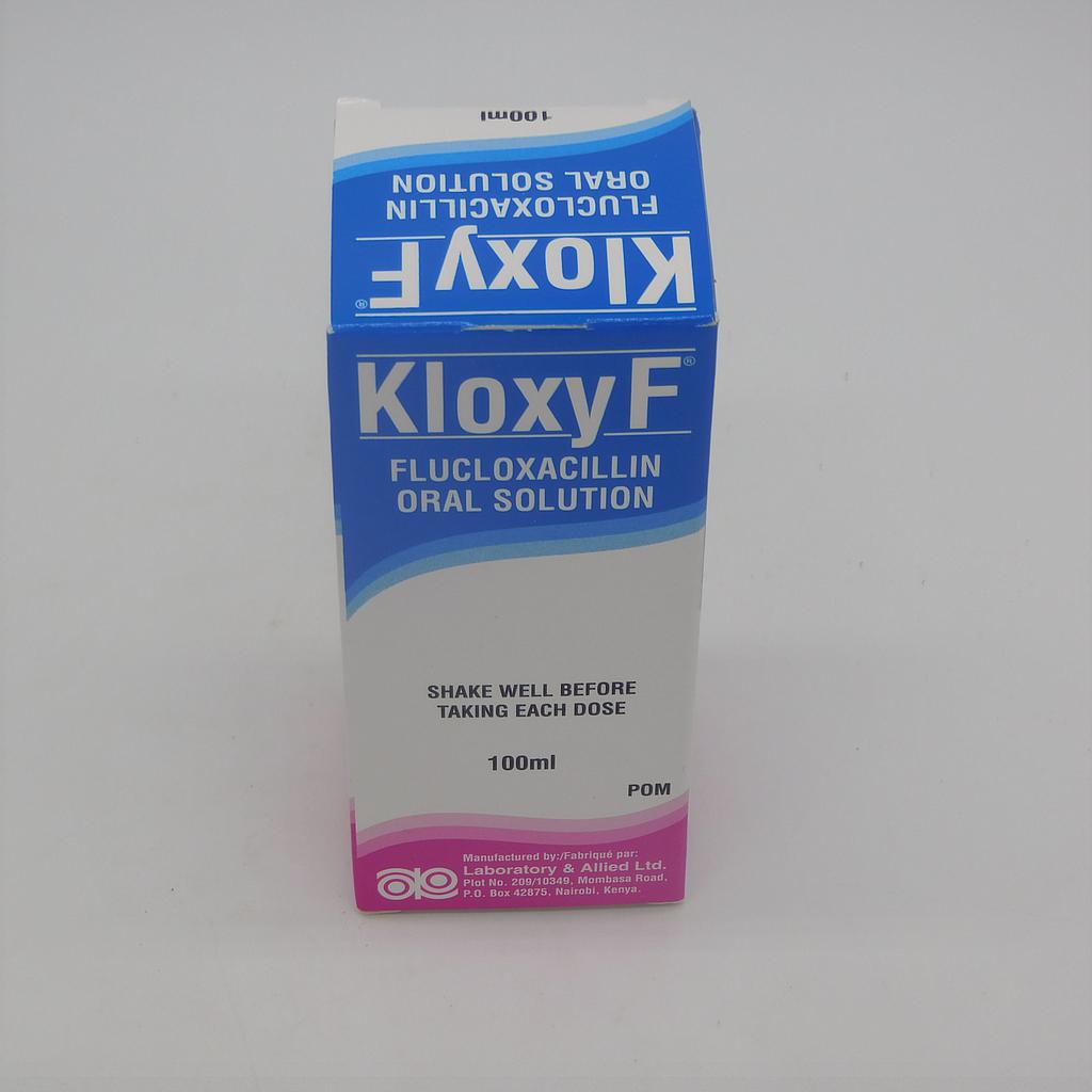 Flucloxacillin Suspension 100ml (Kloxy F)