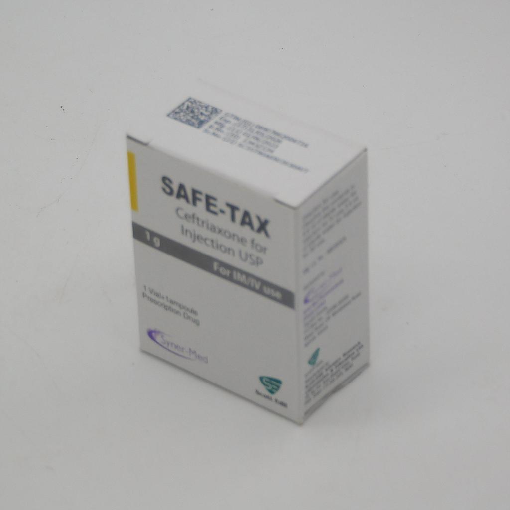 Ceftriaxone 1g Injection (Safe-Tax)