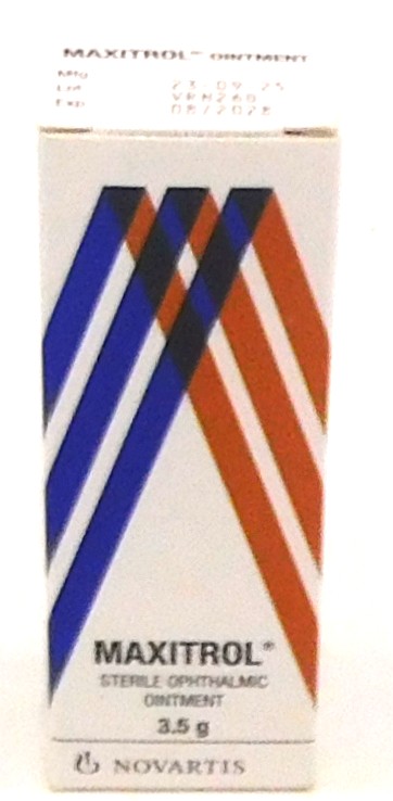Dexamethasone/Neomycin/Polymyxin B 3.5g  Eye Ointment (Maxitrol)