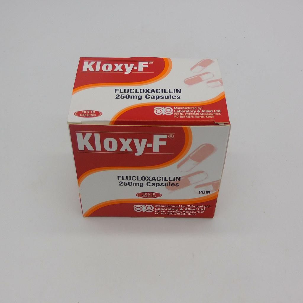 Flucloxacillin 250mg Capsules (Kloxy F)