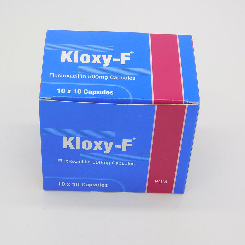Flucloxacillin 500mg Capsules (Kloxy F)