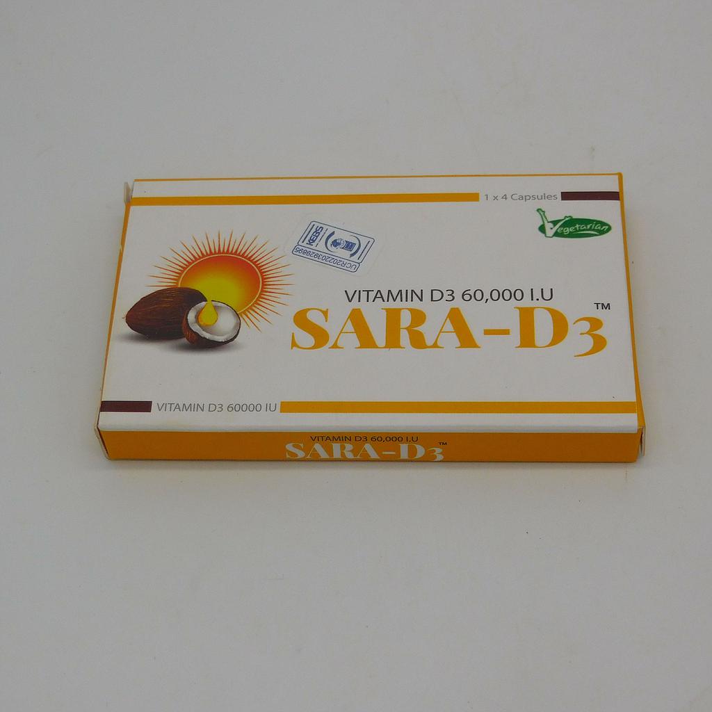 Vitamin D3 60000IU (SARA-D3)