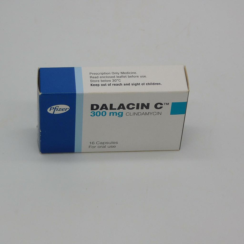 Clindamycin 300mg Capsules (Dalacin C) 