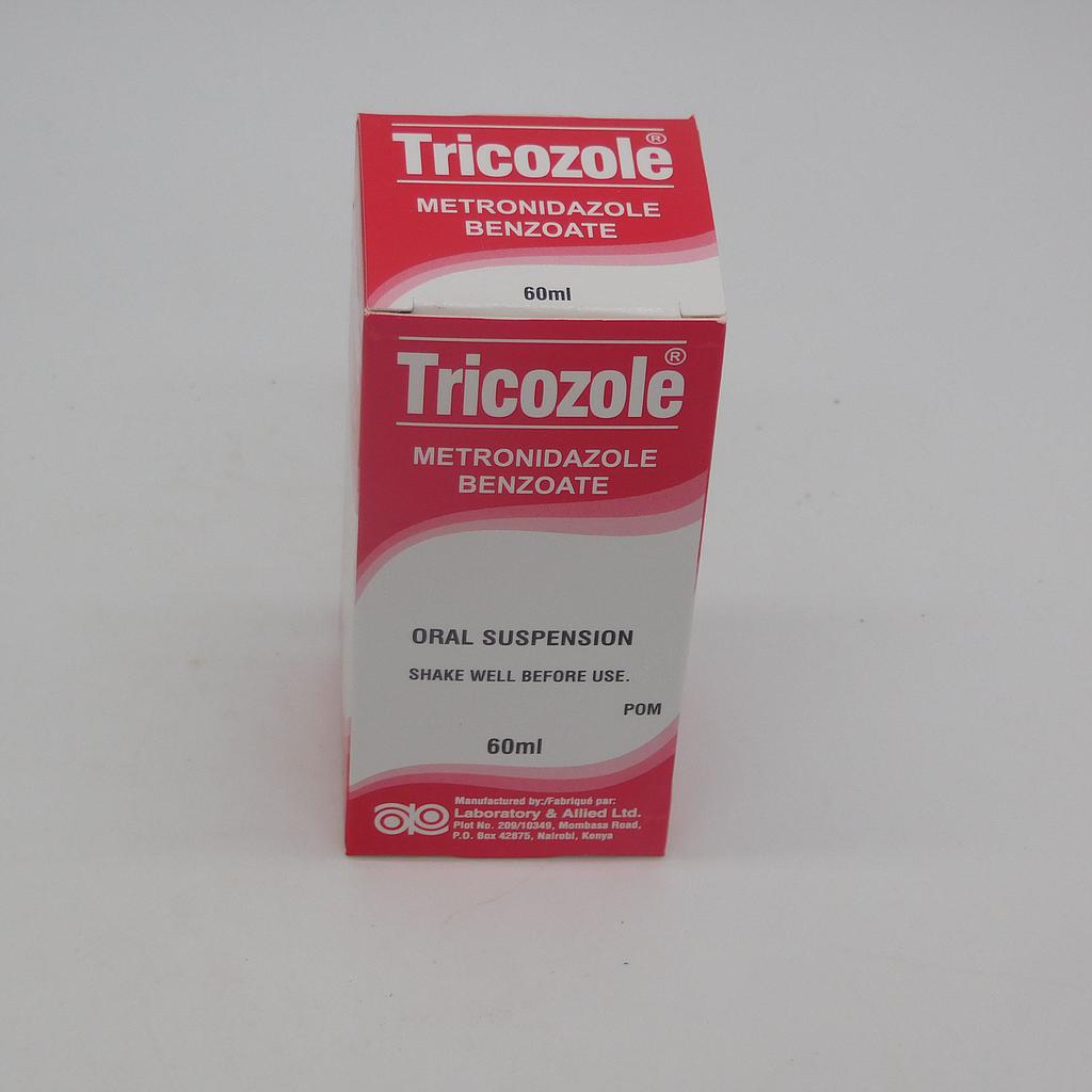 Metronidazole 60ml Suspension (Tricozole)