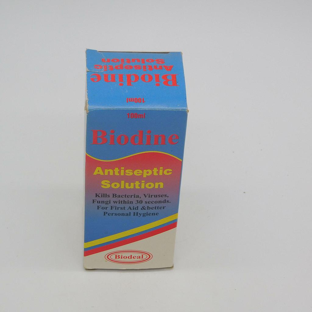 Biodine Antiseptic Solution 100ml (Biodeal)
