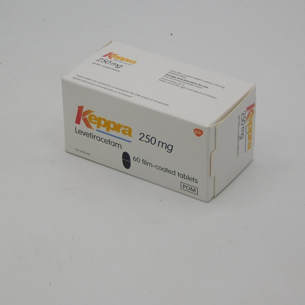 Levetiracetam 250mg Tablets (Keppra)
