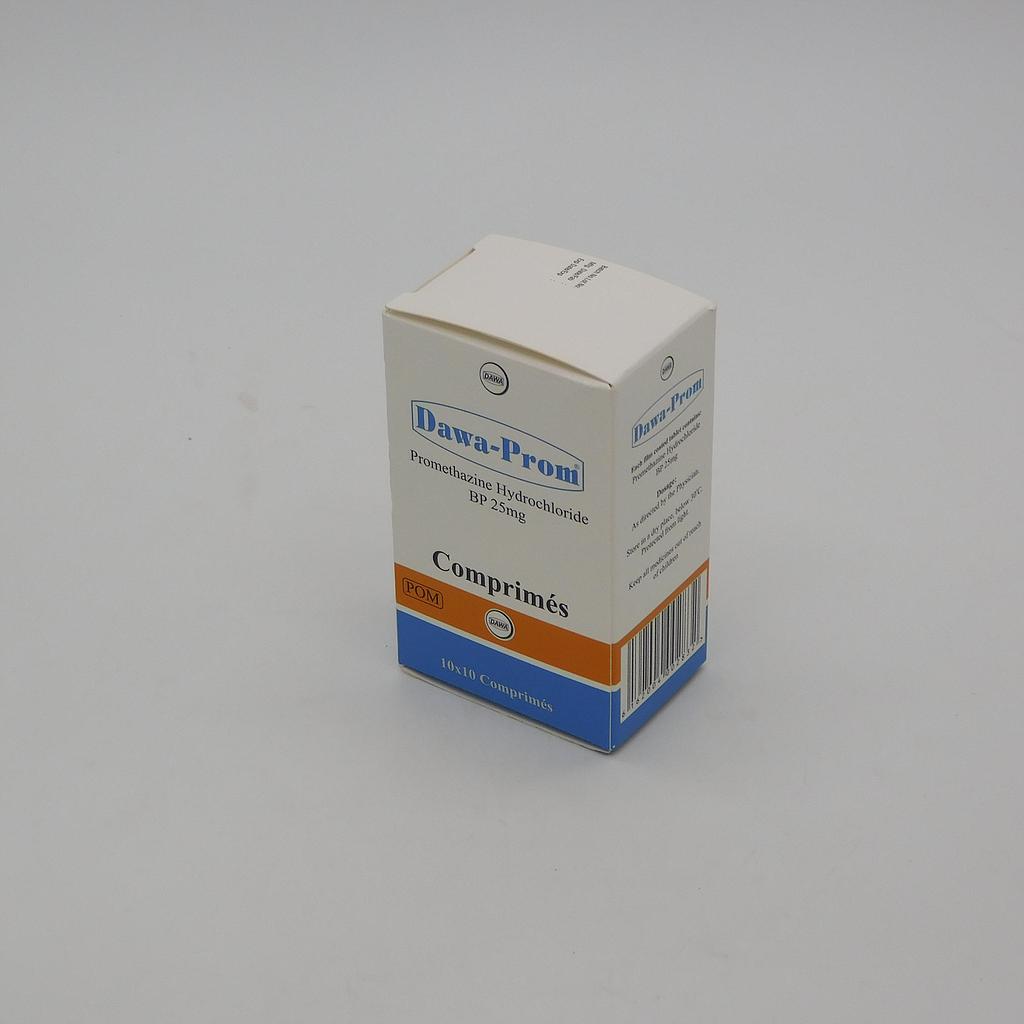 Promethazine 25mg Tablets Blisters (DawaProm)