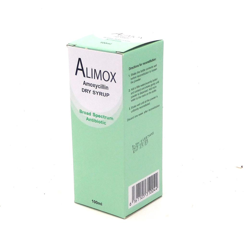 Amoxicillin 125mg/5ml Suspension 100ml (Alimox)