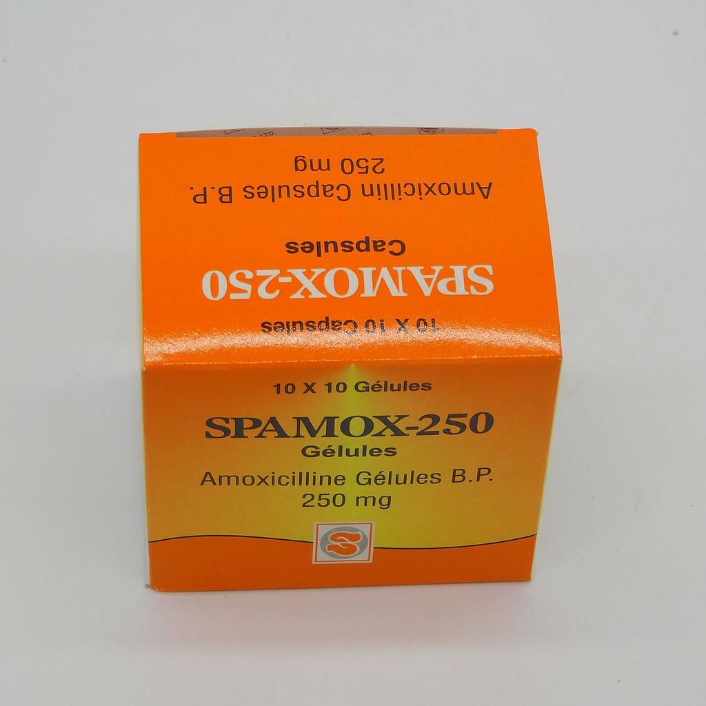 Amoxicillin 250mg Capsules (Spamox)