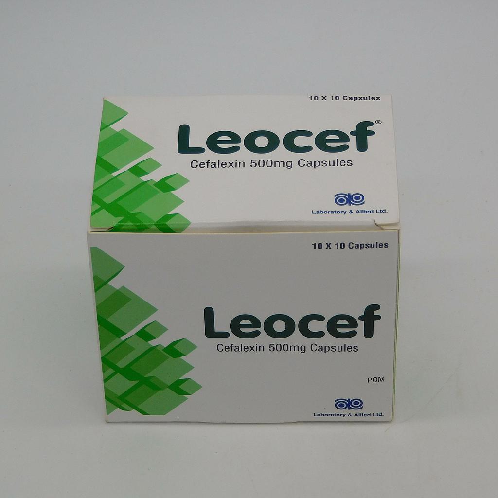 Cefalexin 500mg Capsules (Leocef)
