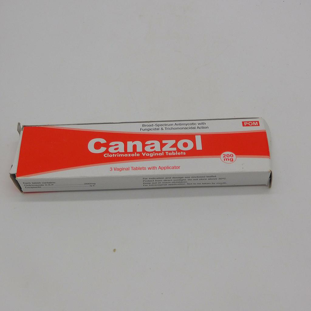 Clotrimazole Pessaries 200mg (Canazol)