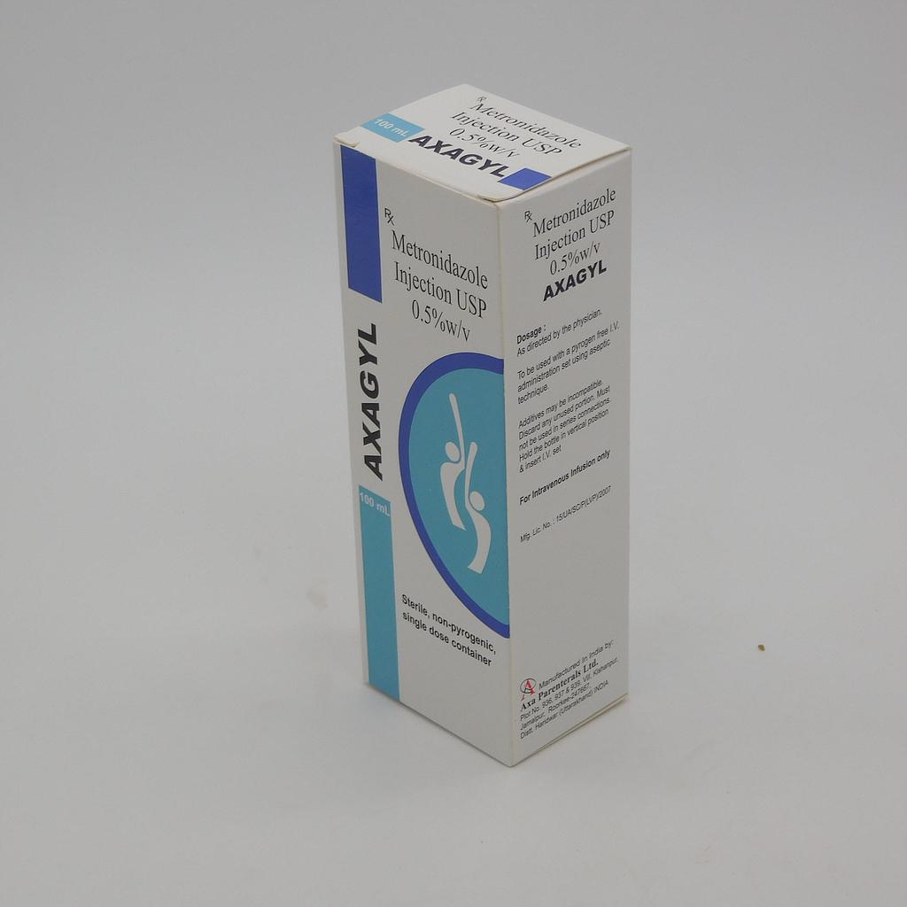 Metronidazole 100ml Injection (Axagyl)