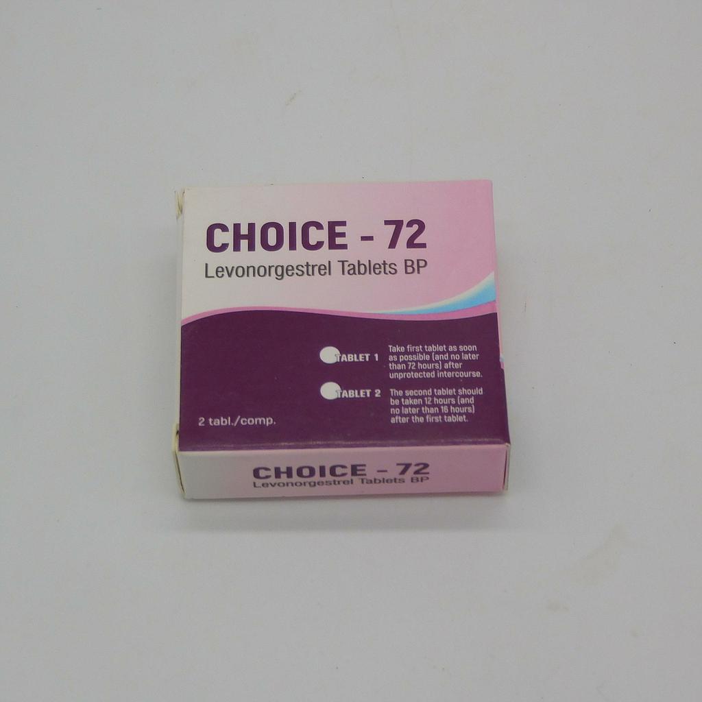 Levonorgestrel Tablets (Choice 72)