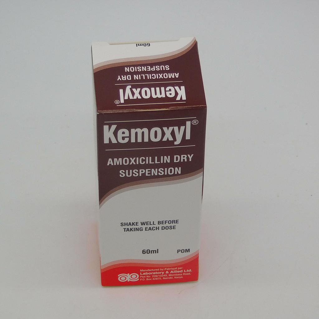 Amoxicillin 125mg/5ml Suspension 60ml (Kemoxyl)