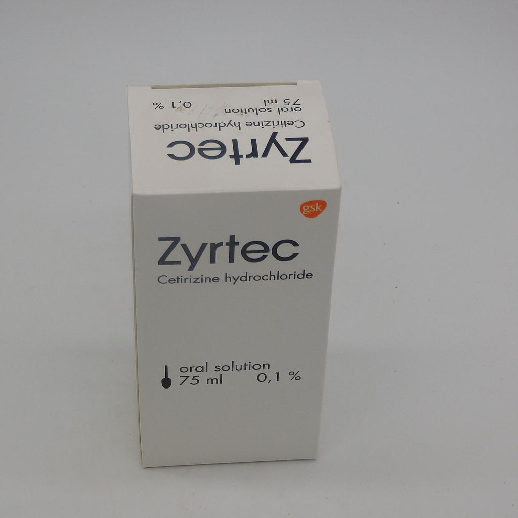 Cetirizine Syrup 75ml (Zyrtec)