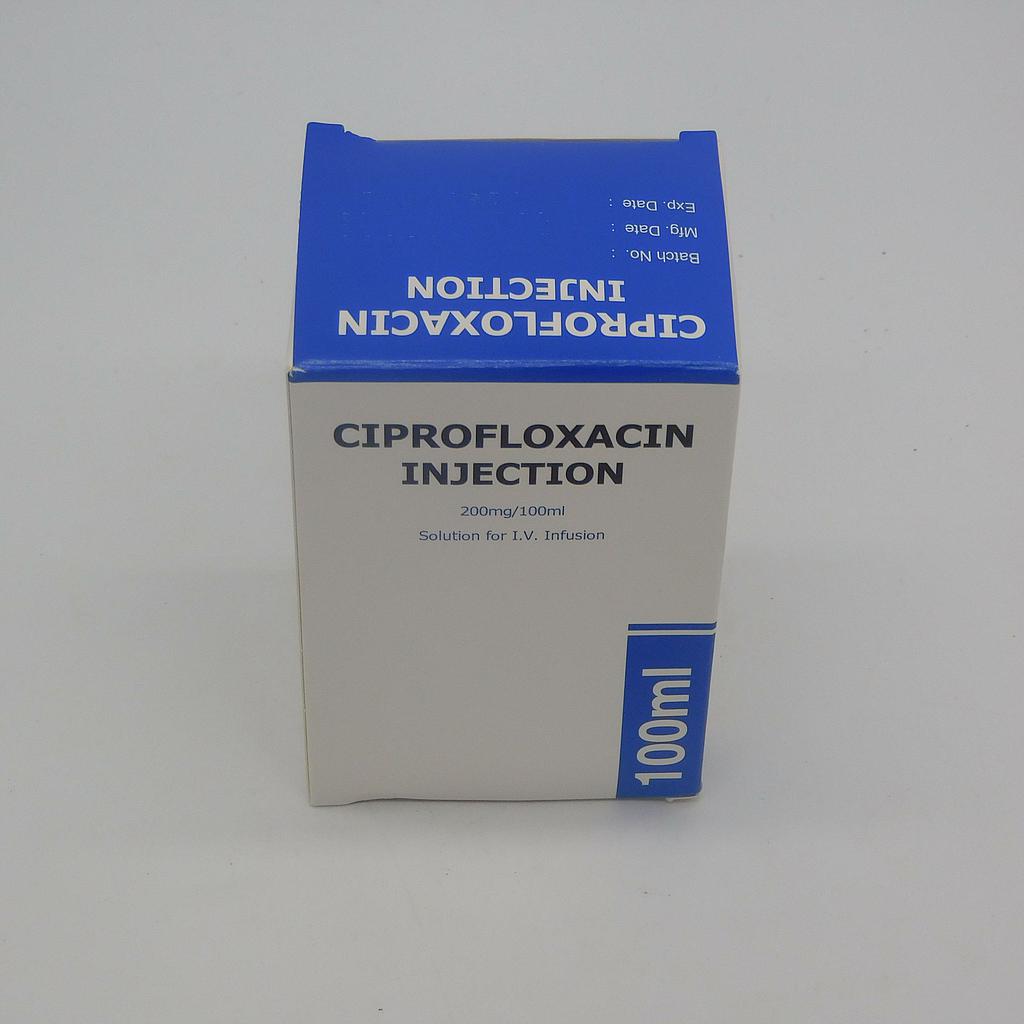 Ciprofloxacin 200mg/100ml Infusion Bottle (Shijiazhuang)