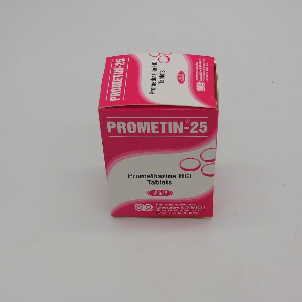 Promethazine 25mg Tablets Blisters (Prometin 25)