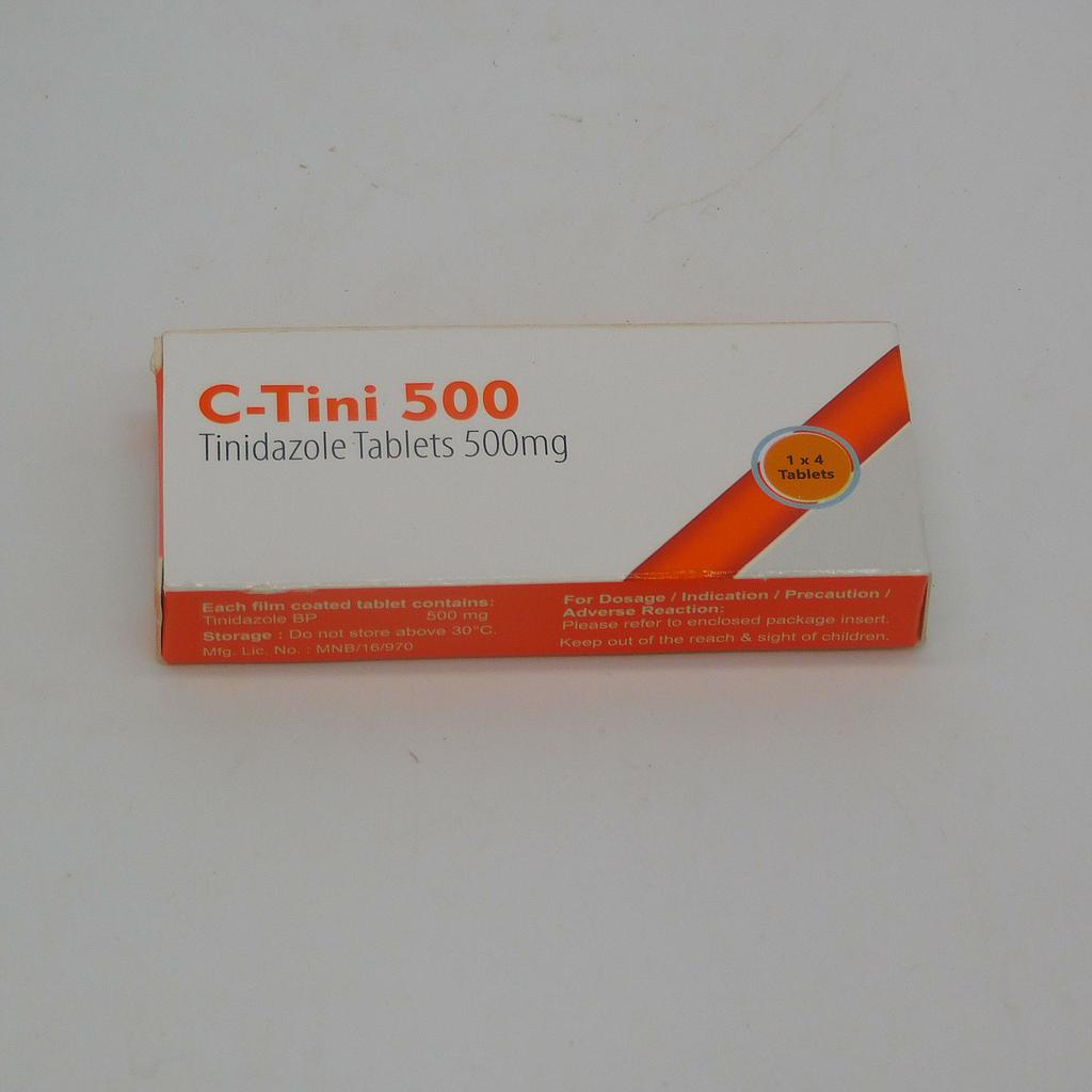 Tinidazole 500mg Tablets (C-Tini-500)