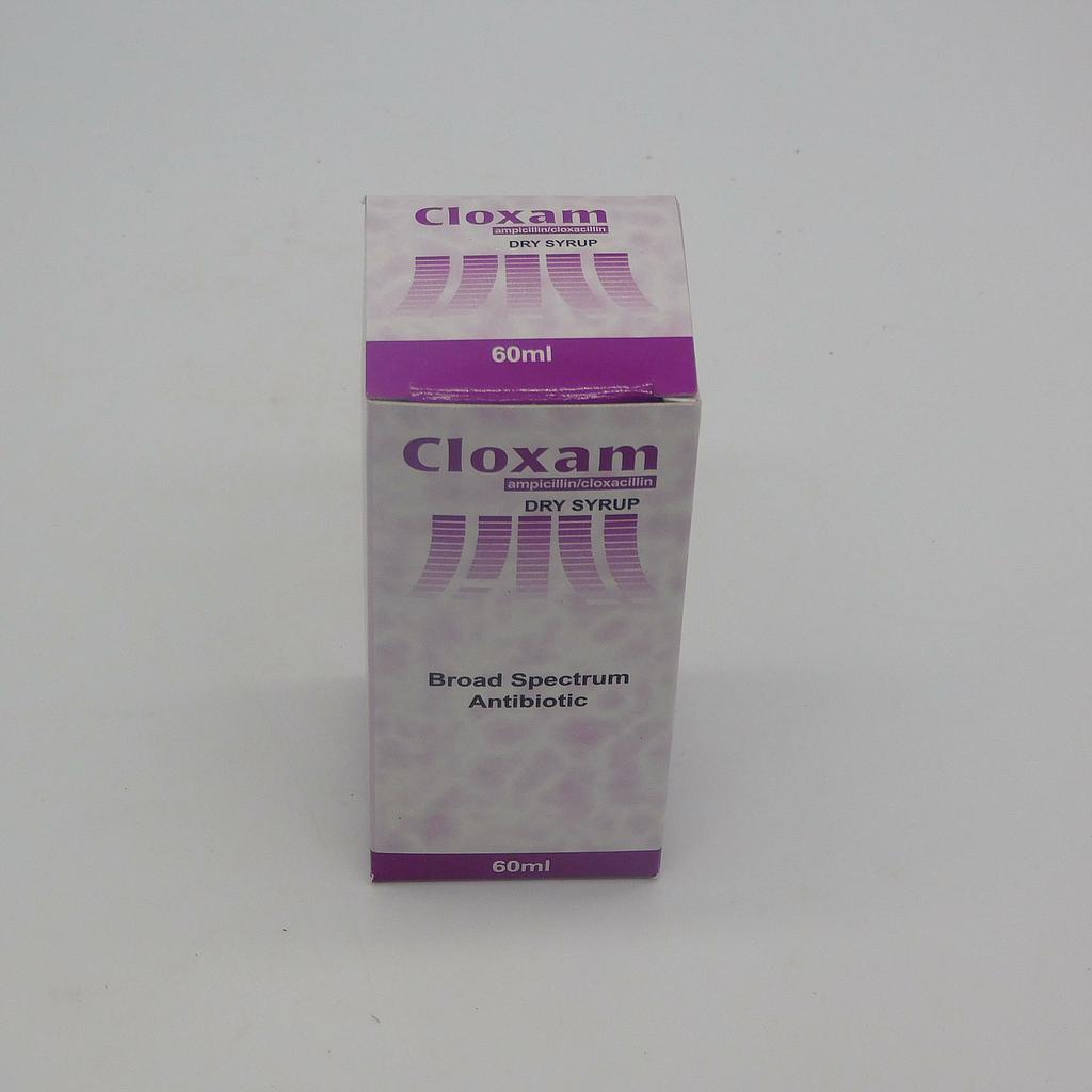 Ampicillin/Cloxacillin 250mg/5ml Suspension 60ml (Cloxam)