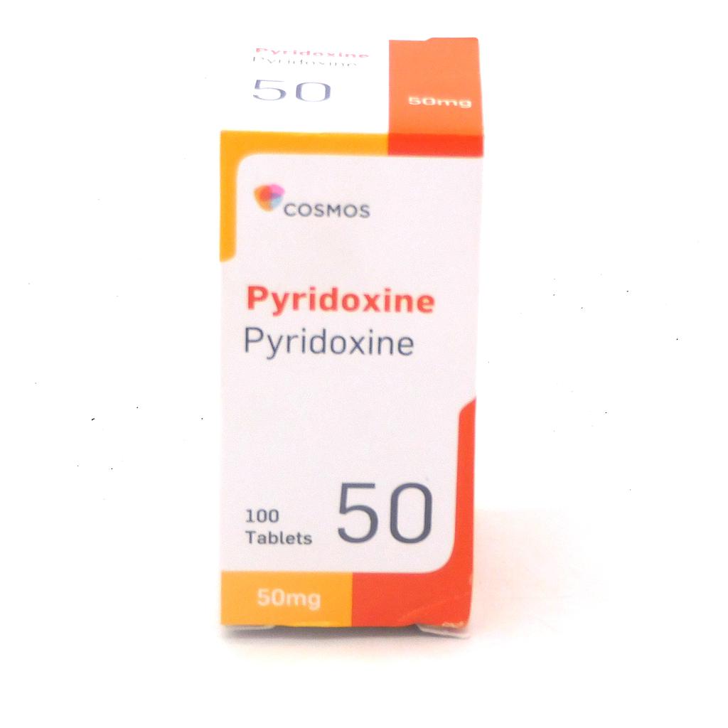 Pyridoxine 50mg Tablets (Cosmos)